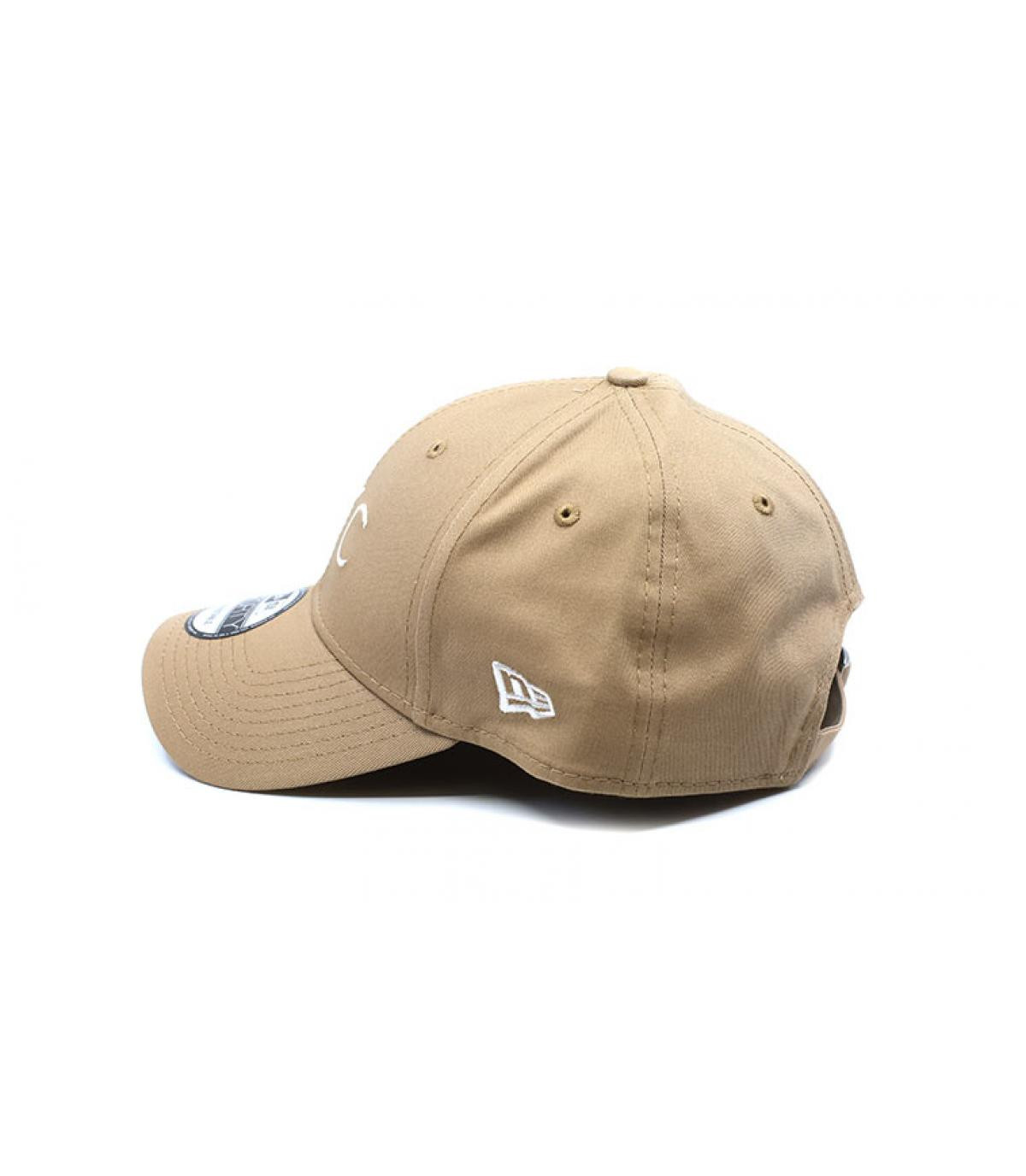 New Era gorra NYC beige